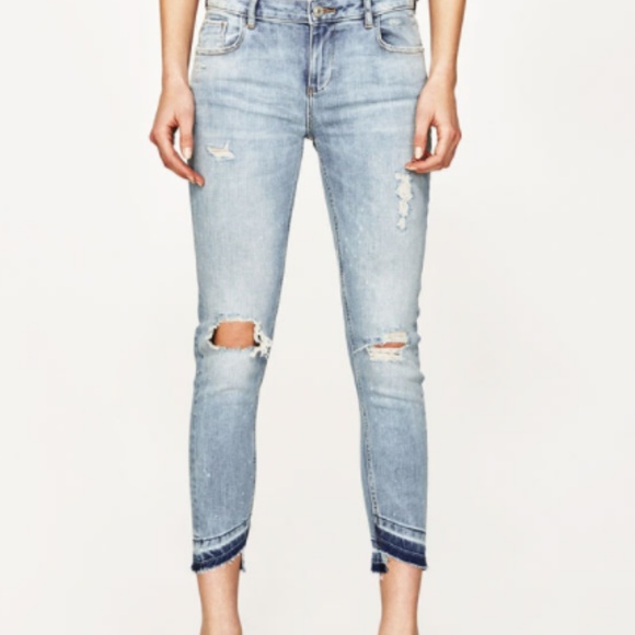 Zara Denim - ZARA Mid-rise Jeans: Blue, US 8,10,12/EUR 40,42.44